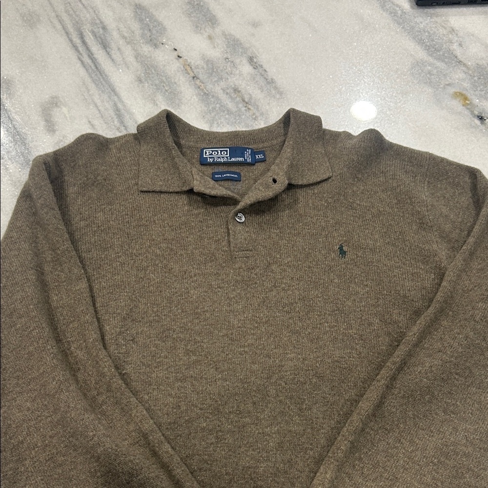 Polo by Ralph Lauren Men's Olive Polo Shirt